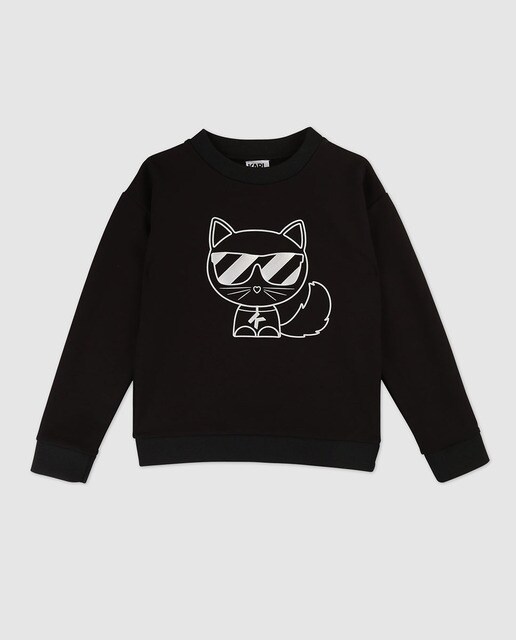 sudadera negra niña