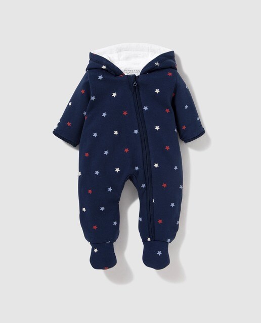 baby star snowsuit