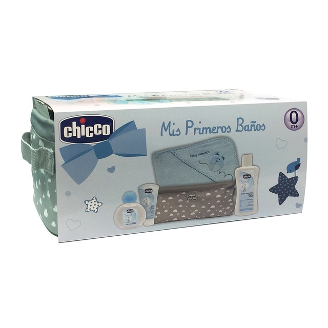 Cesta Canastilla Chicco Mis Primeros Baños rosa