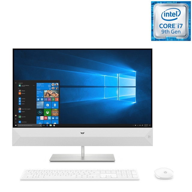 All in One HP Pavilion 27-xa0024ns, i7, 8 GB, 1 TB HDD + 512 GB SSD, GeForce GTX1050 4GB