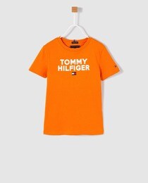 t-shirt tommy hilfiger orange