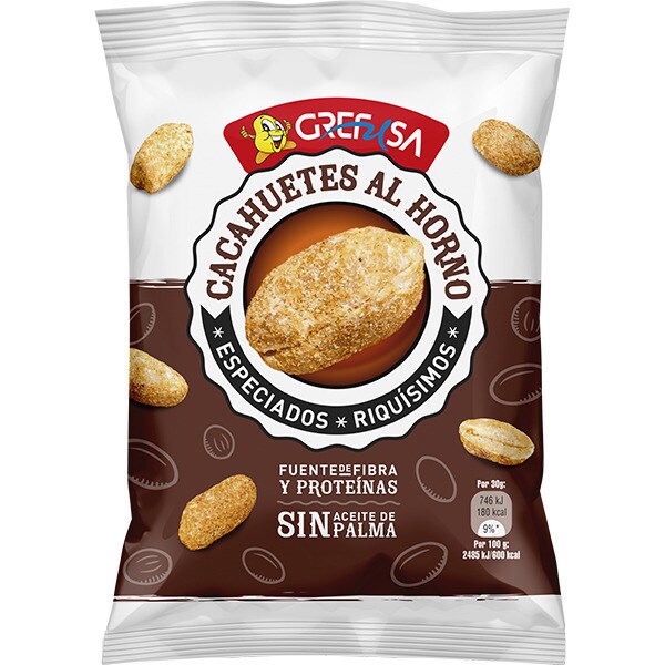 cacahuetes tostados en ingles