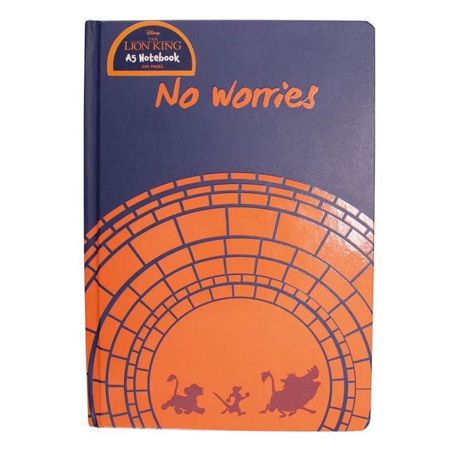 Cuaderno A5 Premium Disney El Rey León No Worries
