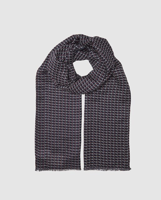 Écharpe Tommy Hilfiger com estampado da marca