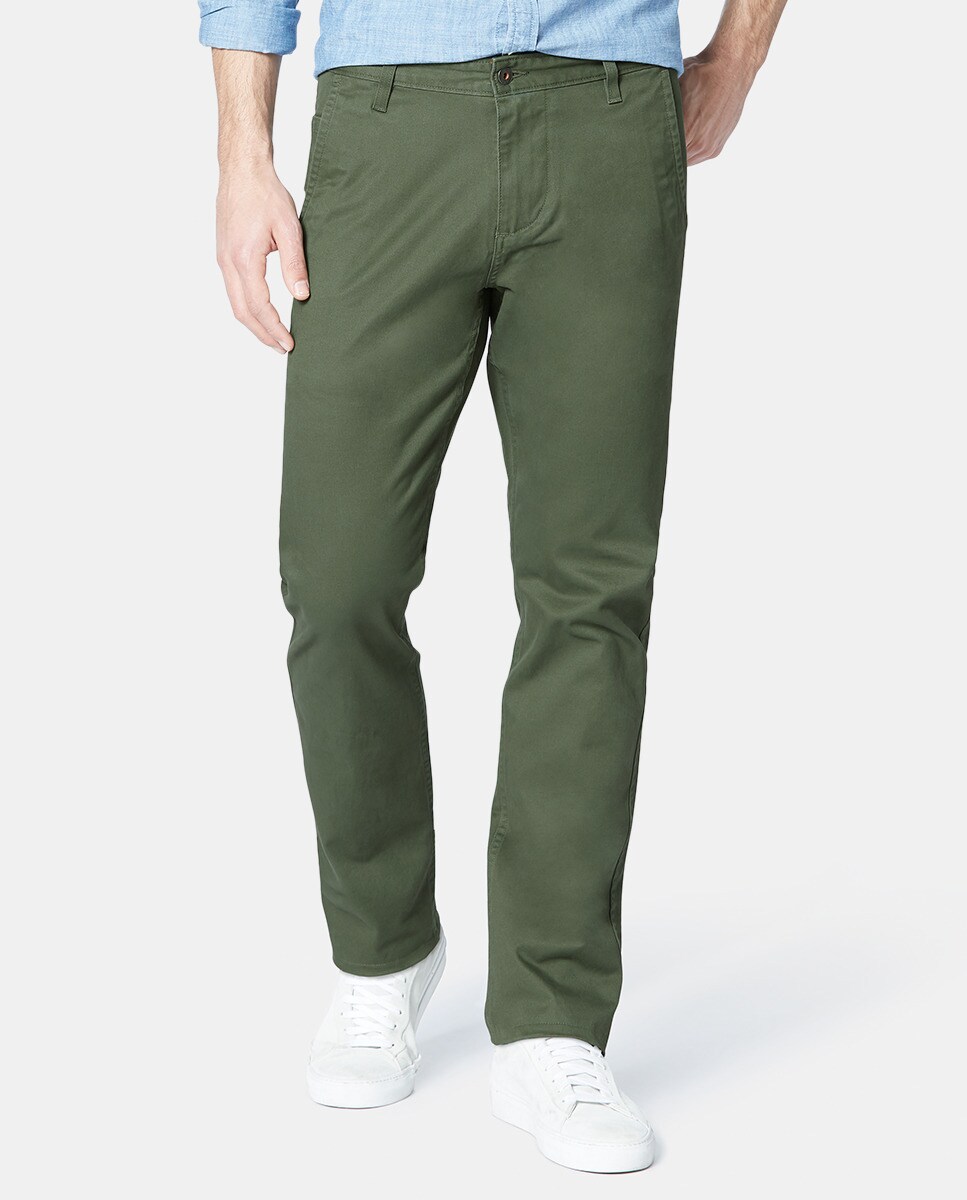 Chino de hombre Dockers Alpha Original Khaki slim tapered kaki ...