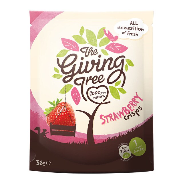 Snack de fresa The Giving Tree