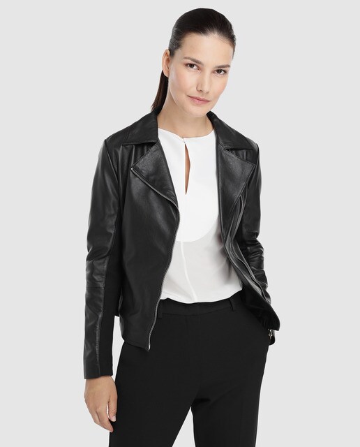 emporio fashion leather jacket