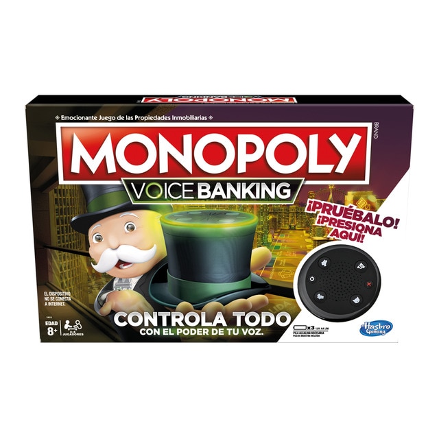 Juego de mesa Monopoly Voice Banking