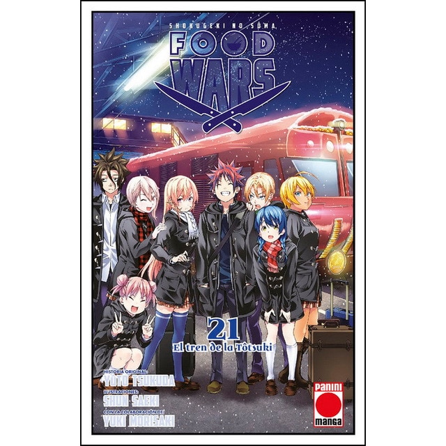 Food wars 21. El tren de la tôtsuki