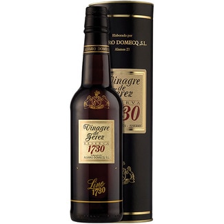 ALVARO DOMECQ vinagre de Jerez reserva 1730 botella 375 ml