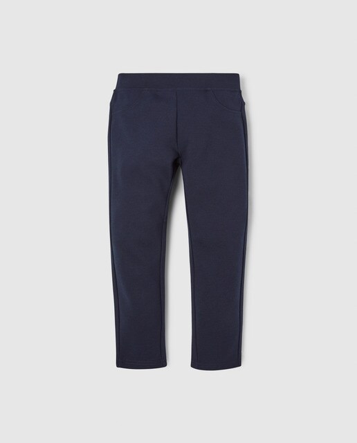 girls navy blue jeggings