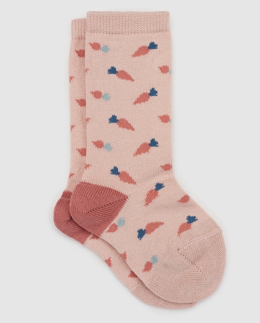 boys pink socks