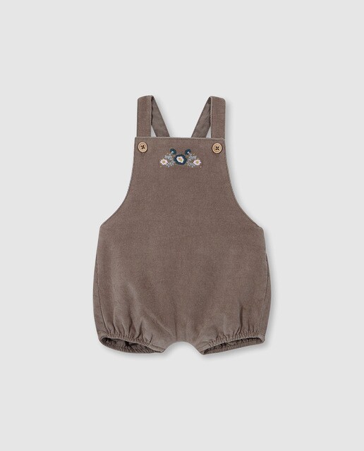 baby girl short dungarees