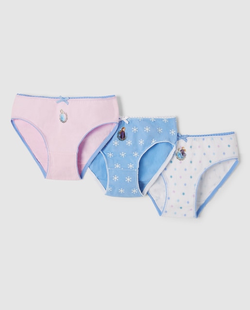 Pack de bragas de niña Disney de ''Frozen''