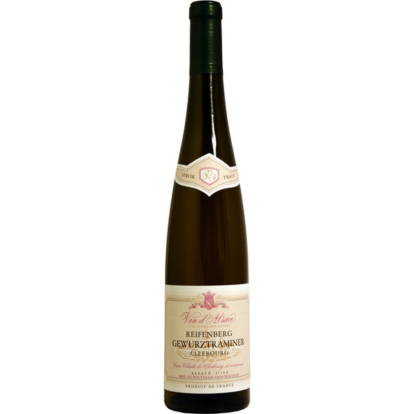Gewurztraminer Reifenberg white wine from Alsace, France bottle 75 cl