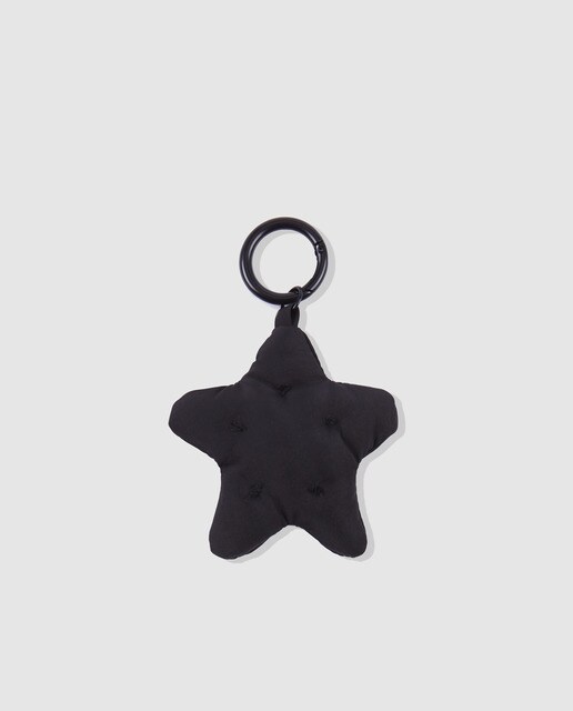 Porta-chaves de estrela El Corte Inglés preto