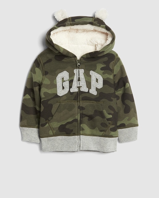 sudadera camuflaje niño