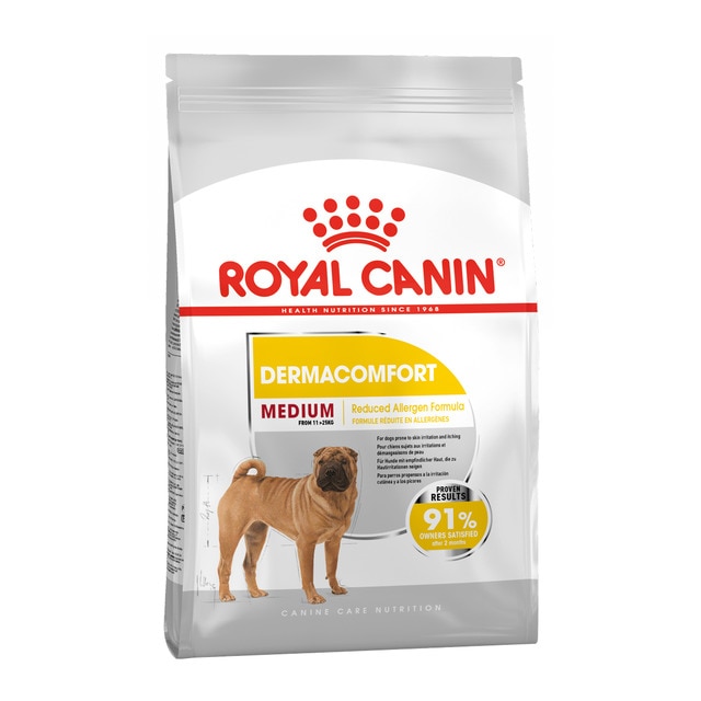 Royal Canin – Pienso para perros adultos Royal Canin Medium Dermacomfort.