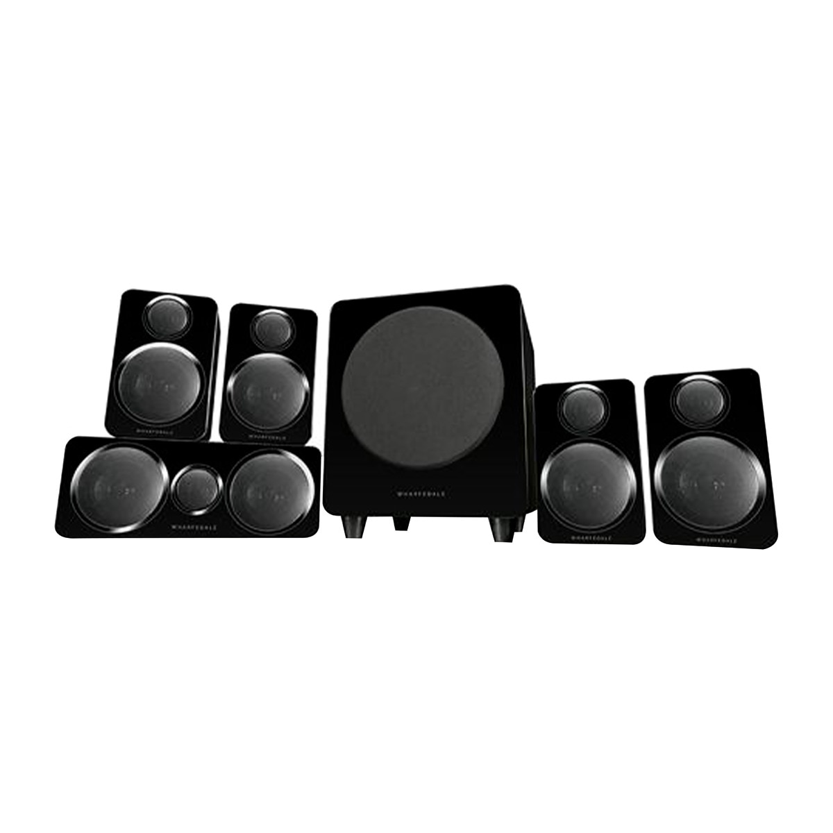 Wharfedale - Sistema de altavoces Wharfedale DX-2 HCP 5.1 Negro.
