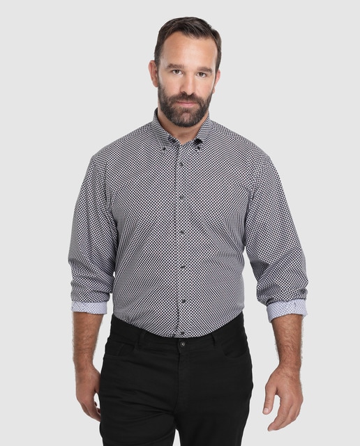 Featured image of post Big And Tall Mens Formal Shirts / Opt for a classic smart white shirt or shop our range of colours and prints in sizes m to 8xl.