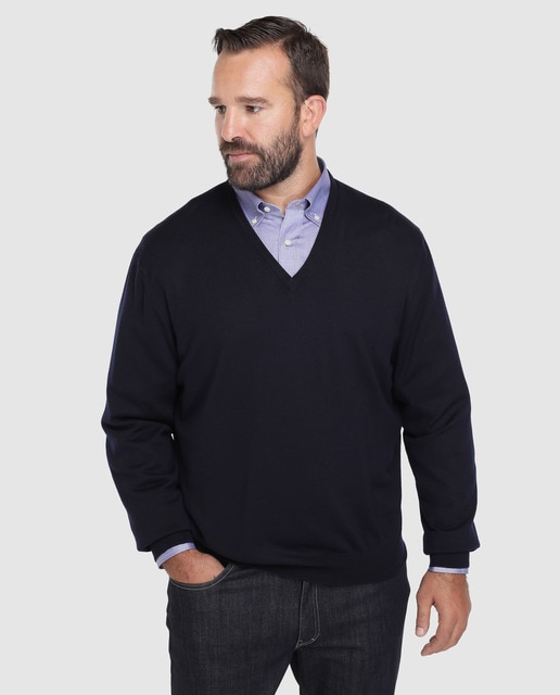mens big and tall wool sweaters