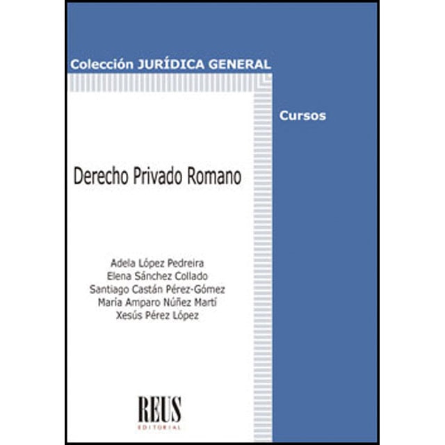 Derecho privado romano (Tapa blanda)
