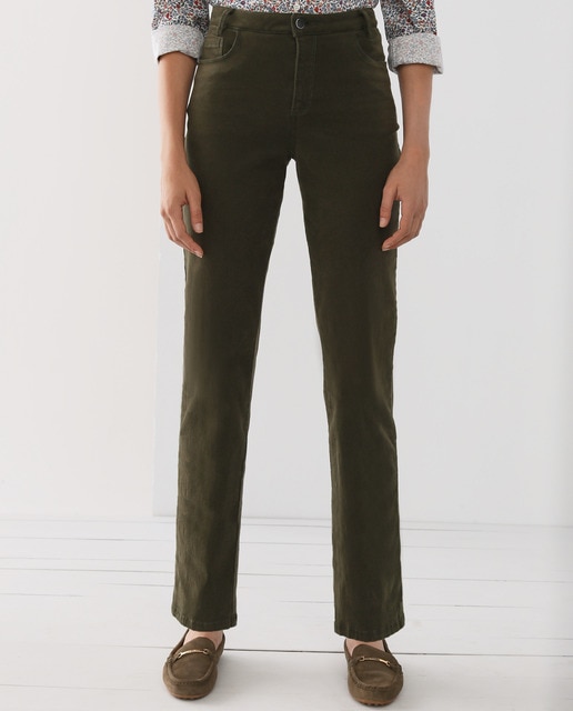 skinny moleskin trousers