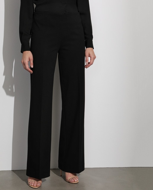 pantalon negro mujer el corte ingles