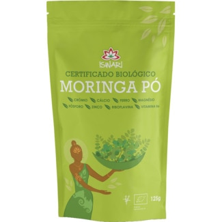 Iswari Moringa em Pó Biológico embalagem 125 g