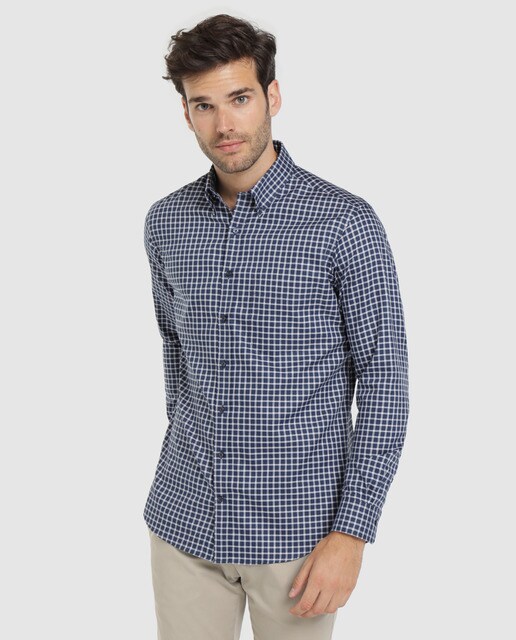 non iron camisas