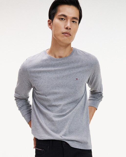 t shirt manche longue tommy hilfiger homme