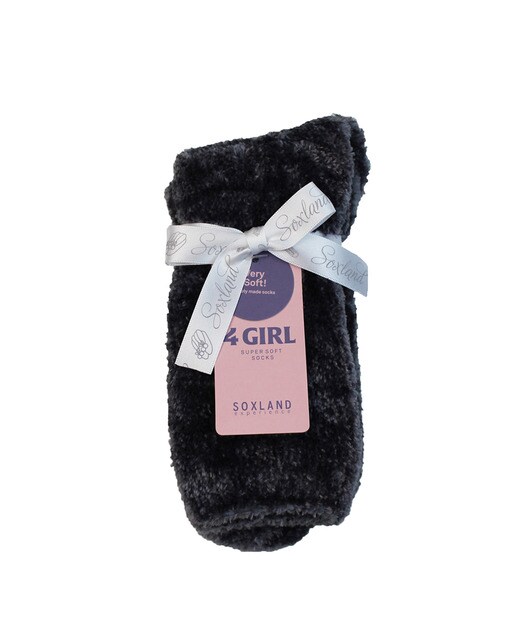 Meias de mulher Soxland de ponto liso em veludo