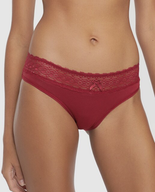 Pack de cuecas Les Cotons de renda