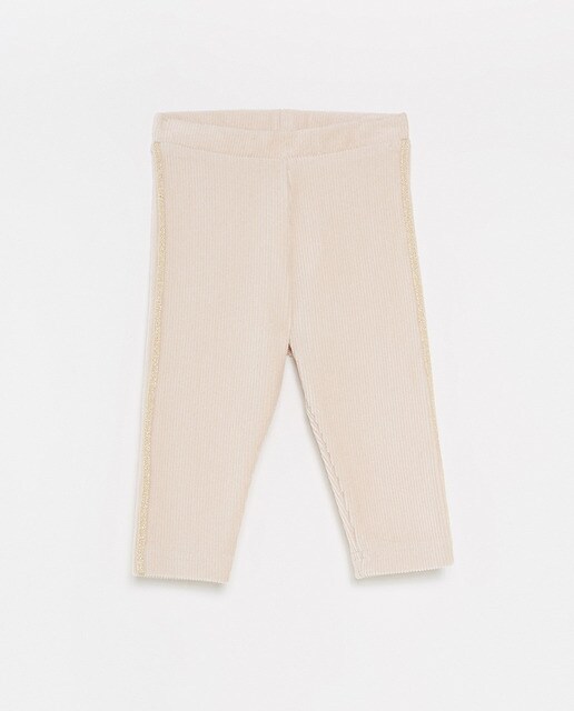 baby velour leggings