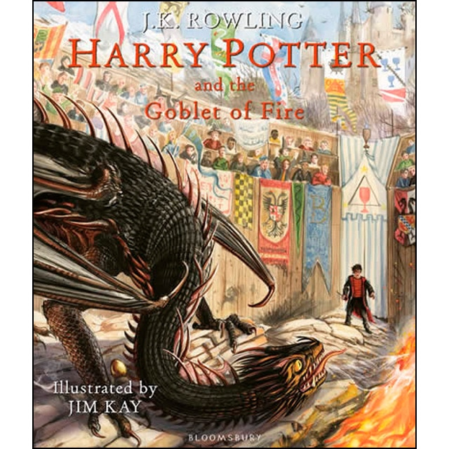 H p And The Goblet of Fire: Illustratededition