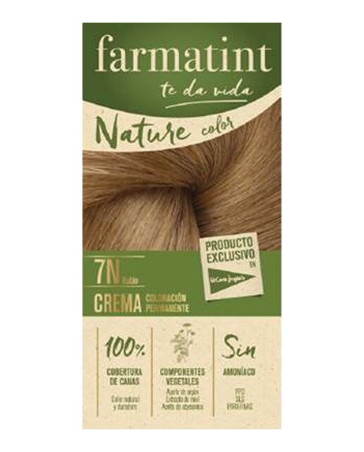Coloración capilar en crema Nature color Farmatint