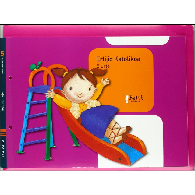 Erlijio katolikoa 5 urte (Tapa blanda)