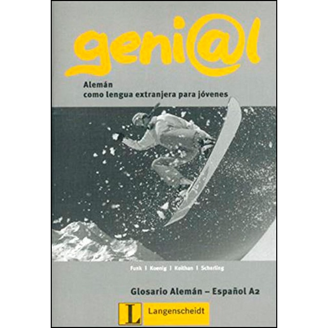 E. S. O. Alemán. Genial a2 glossario esp