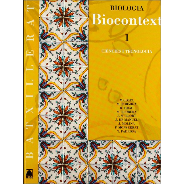 Biologia 1. Biocontext + Conceptes bàsics. Batxillerat
