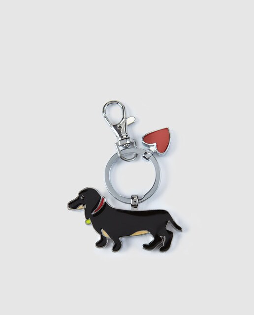 Porta-chaves de metal Marc Tetro com Dachshund