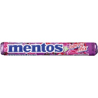 Mentos Rebuçados de Mistura de Frutas embalagem 40 g
