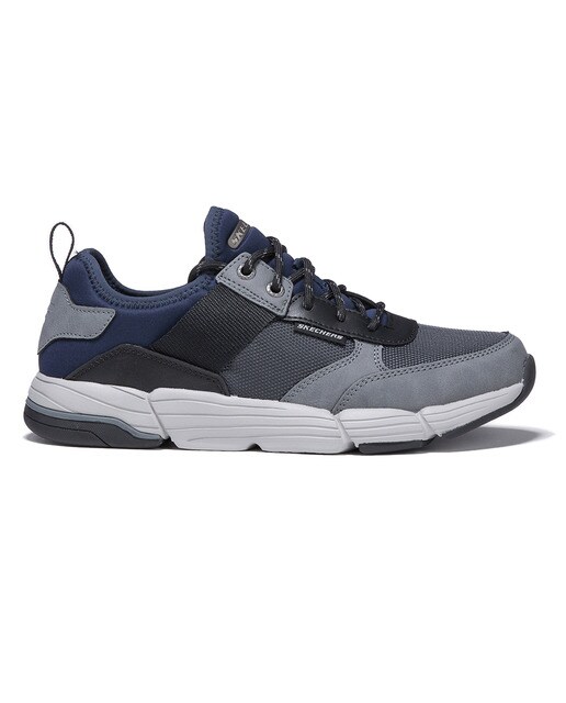 skechers mens grey shoes