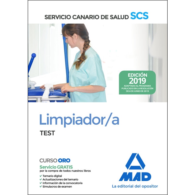 Celador/a del servicio canario de salud. Test