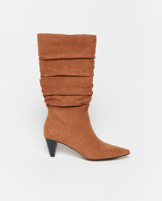 botas camel mujer