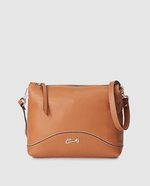 crossbody tas camel