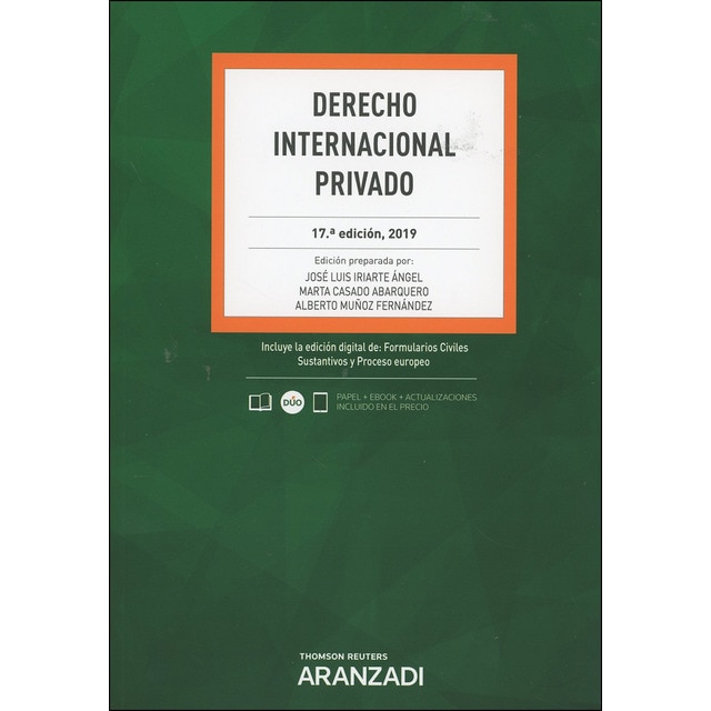 Derecho Internacional Privado (Papel + e-book)