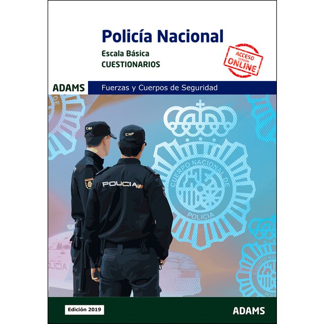Cuestionarios policía nacional. Escala básica