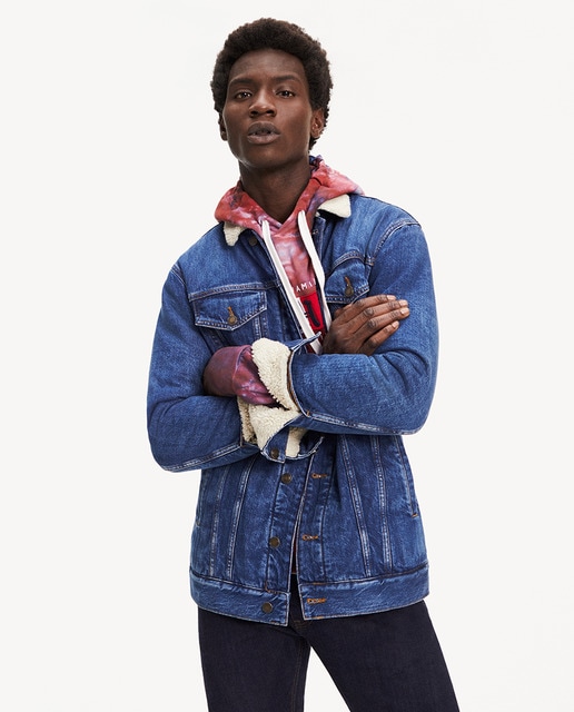 tommy x lewis denim jacket