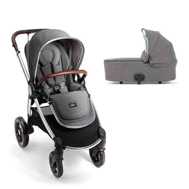 Coche de paseo dúo Mamas & Papas Ocarro Grey Twill gris