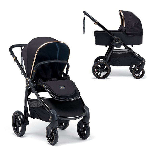 Coche de paseo dúo Mamas & Papas Ocarro Black Jewel negro
